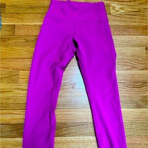 Lululemon Pink Leggings Size 4